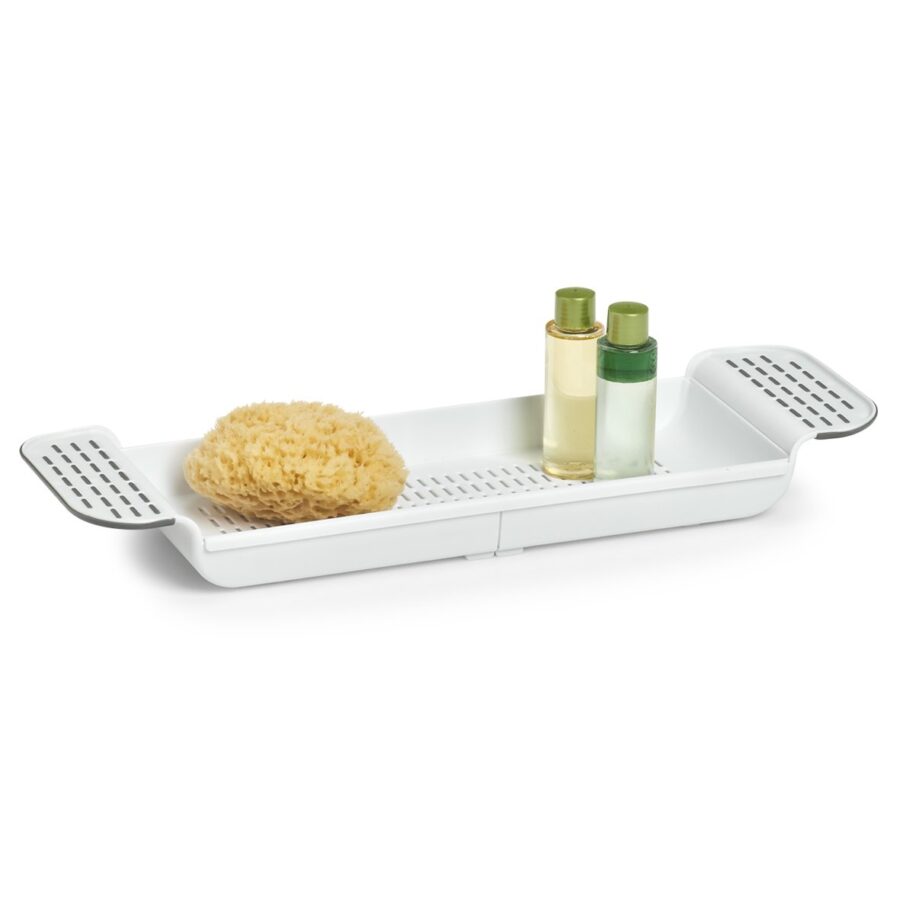 Badewannenablage, Kunststoff, weiß – Ansicht 2