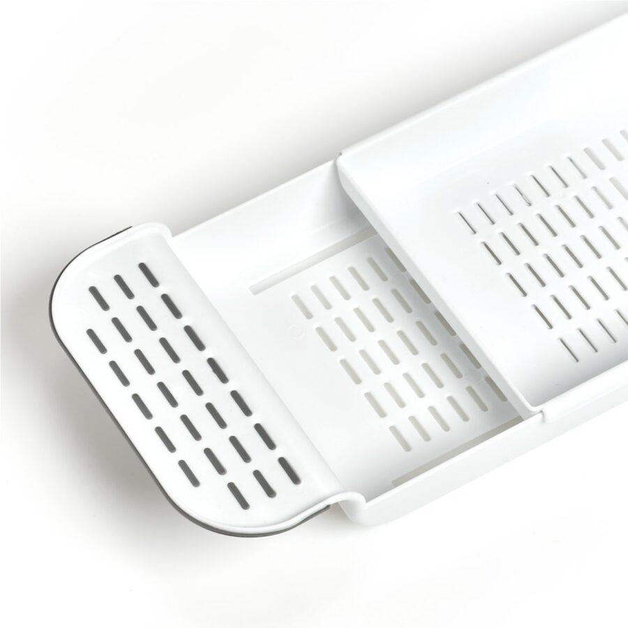 Badewannenablage, Kunststoff, weiß – Ansicht 3