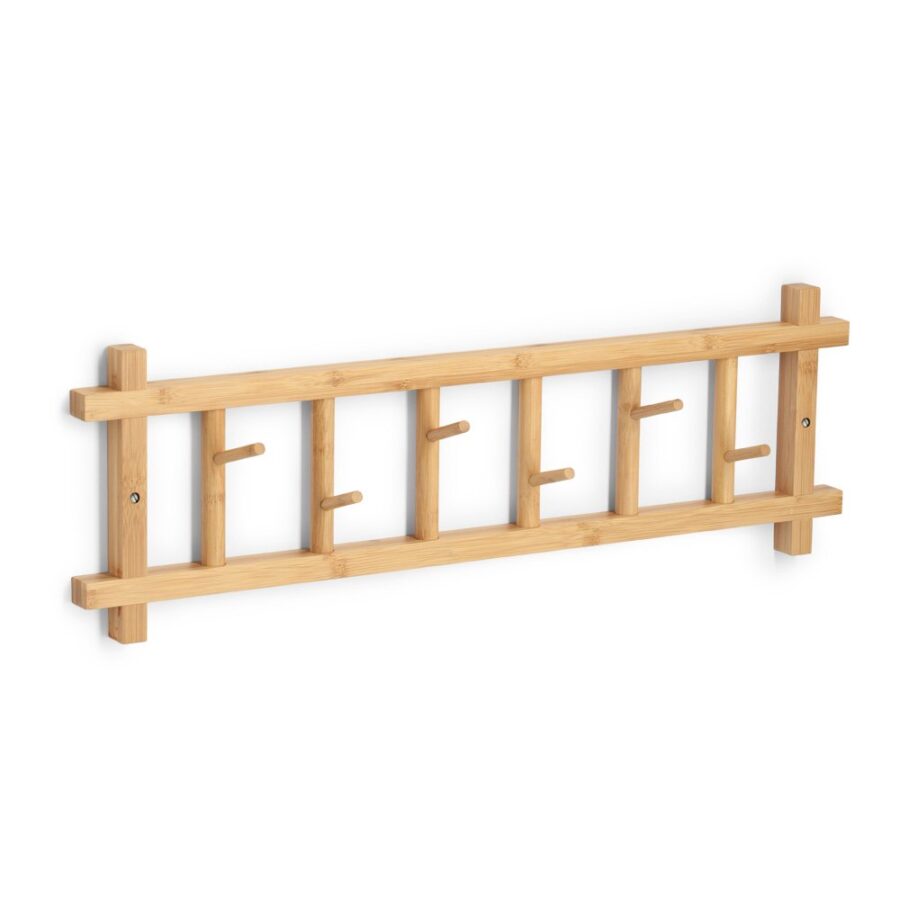 Wandgarderobe, Bambus