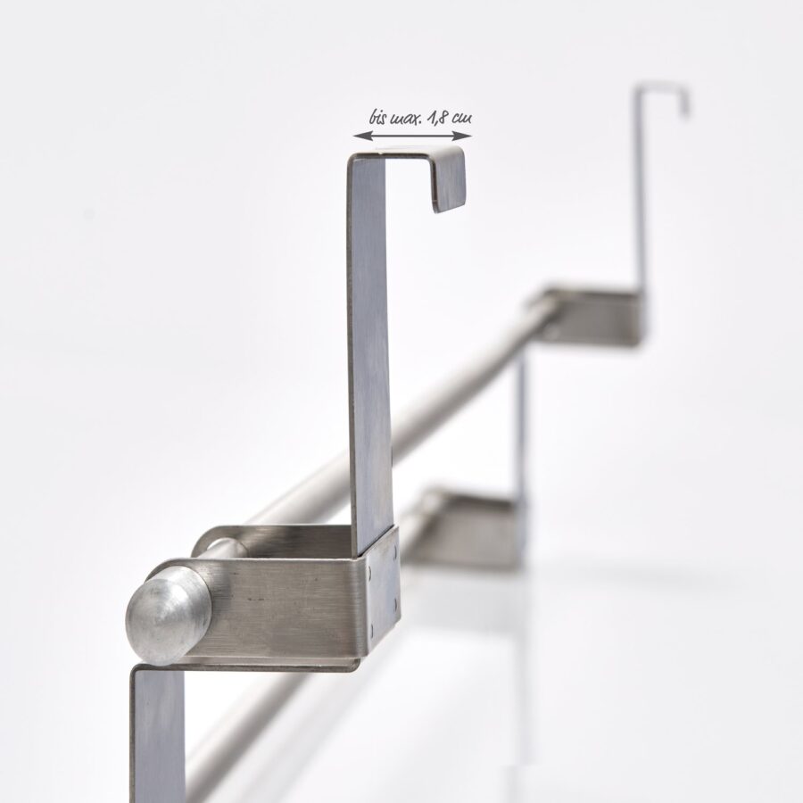 Türhandtuchhalter, Edelstahl – Ansicht 4