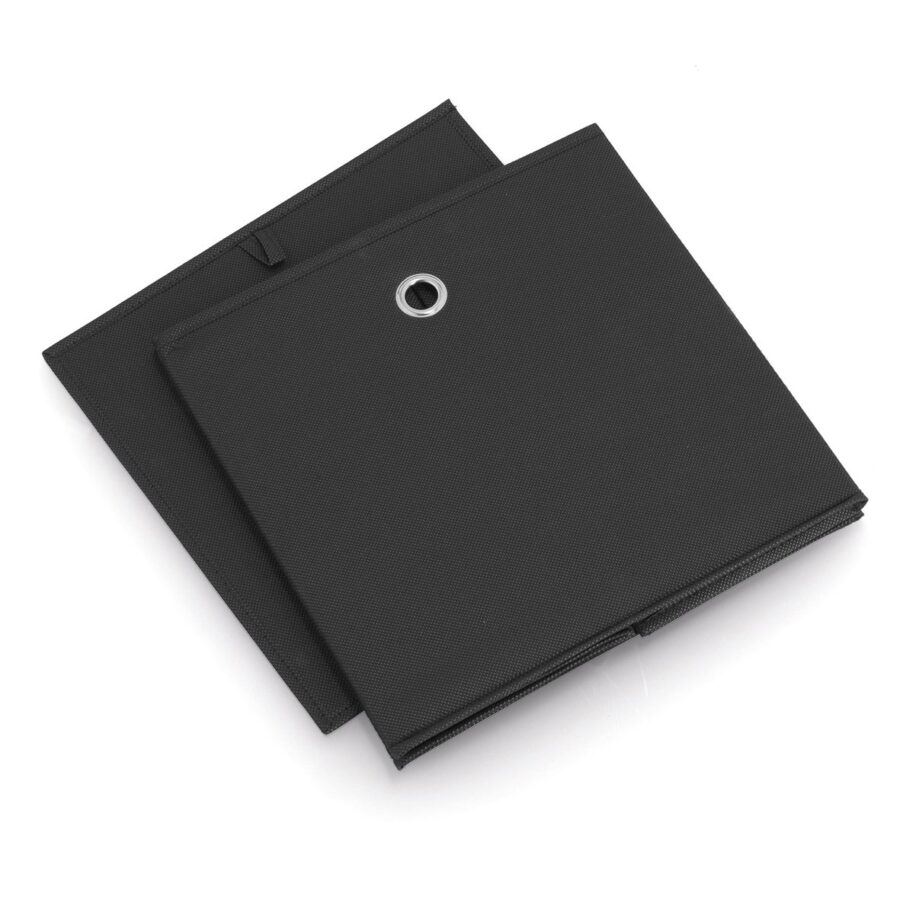 Aufbewahrungsbox, Vlies, schwarz – Ansicht 2