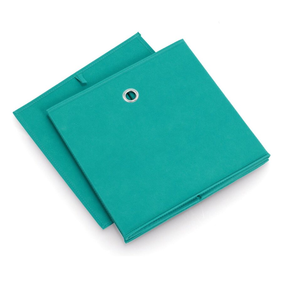 Aufbewahrungsbox, Vlies, petrol – Ansicht 2