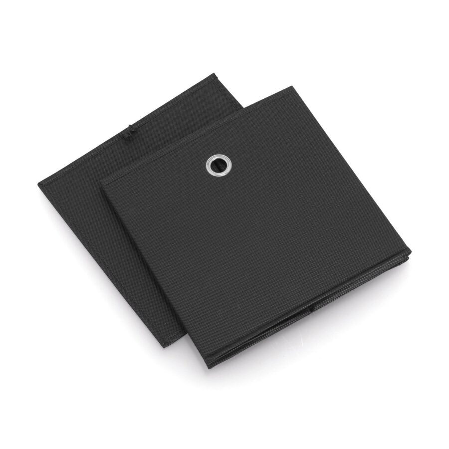Aufbewahrungsbox, Vlies, schwarz – Ansicht 2