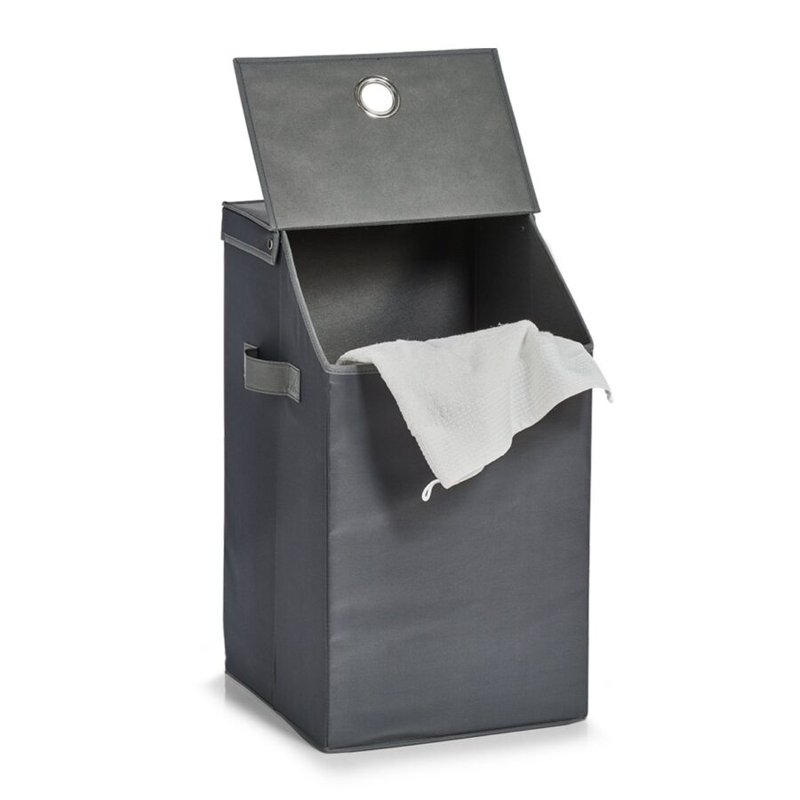 Wäschesammler, Polyester, anthrazit – Ansicht 3
