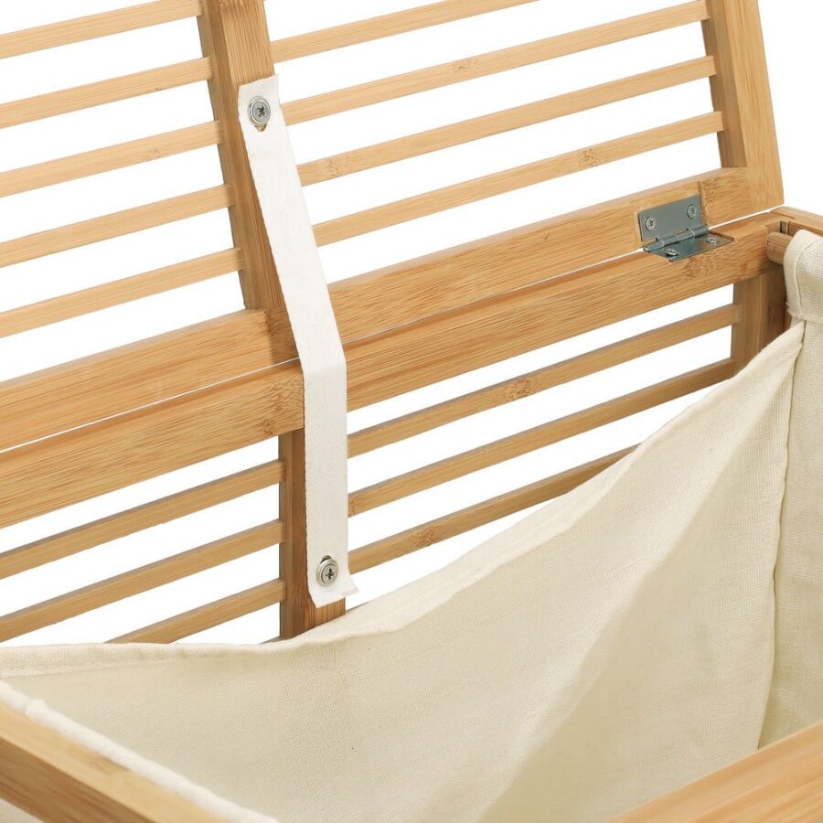 Wäschesammler, Bambus/Baumwolle – Ansicht 5