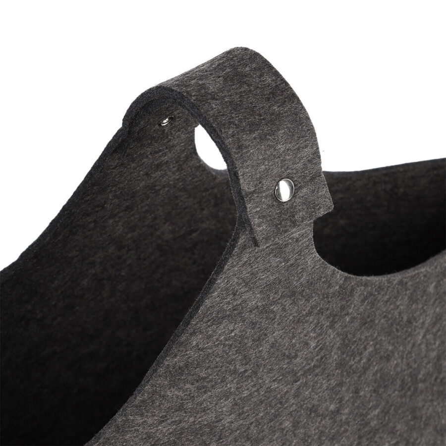 Aufbewahrungskorb, Filz, anthrazit – Ansicht 3