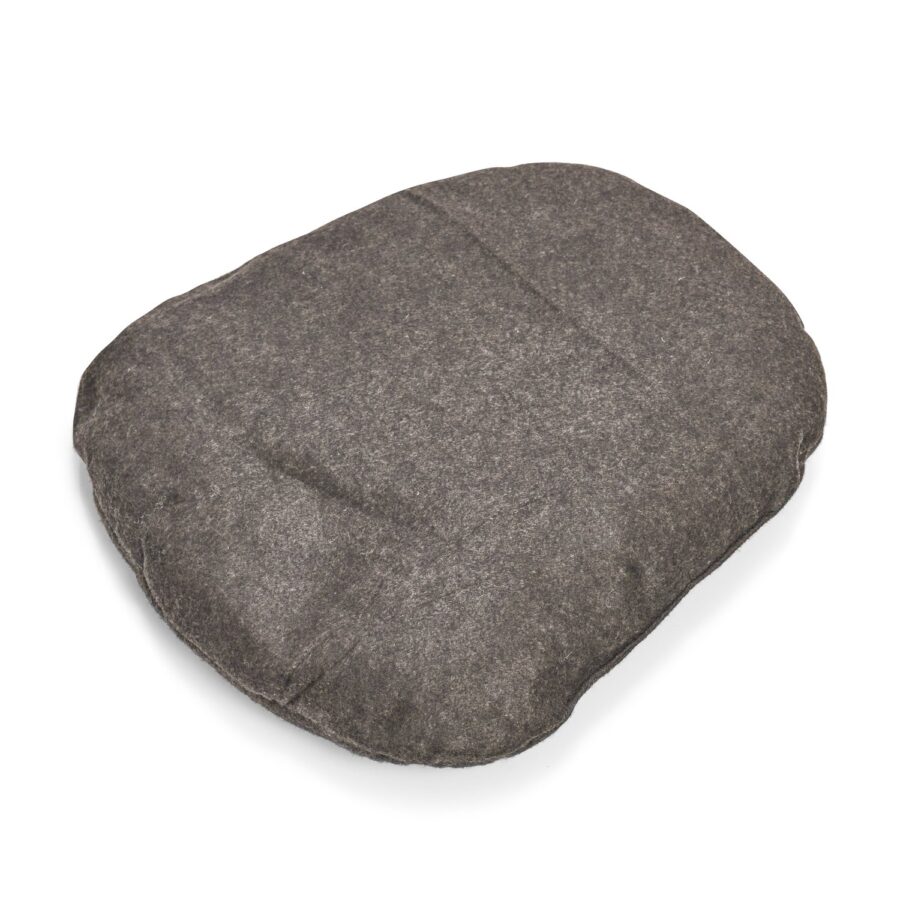 Katzen-Körbchen "Hai", Filz, grau – Ansicht 2