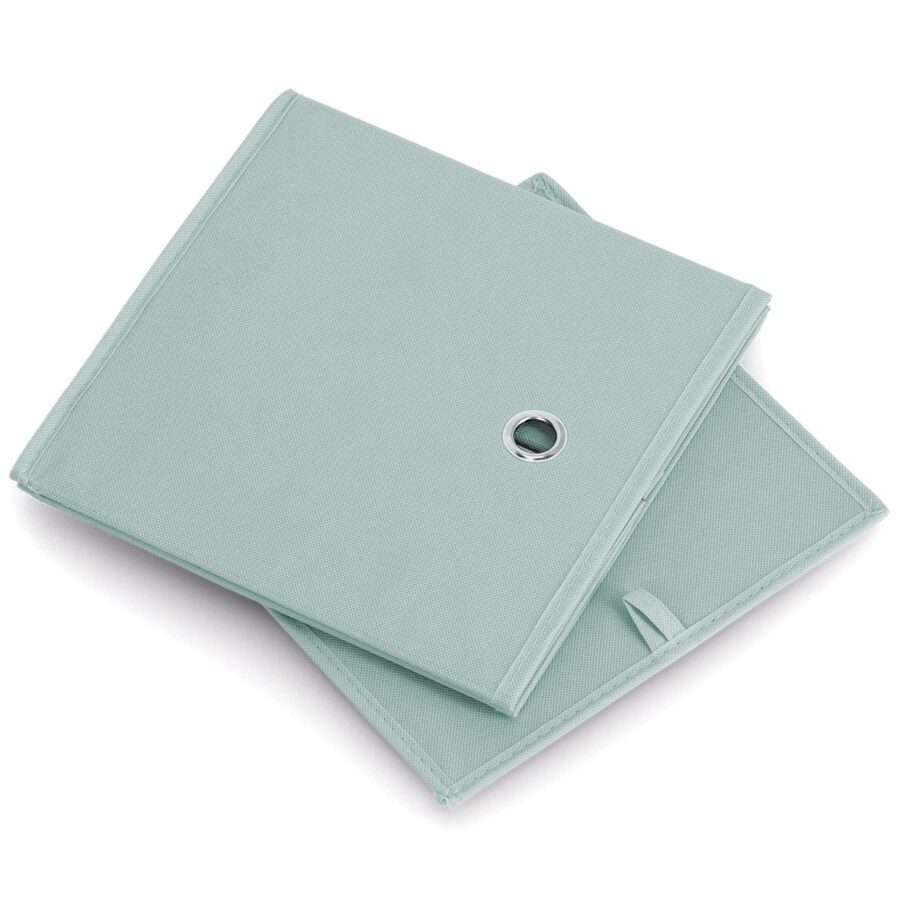 Aufbewahrungsbox, Vlies, mint – Ansicht 4