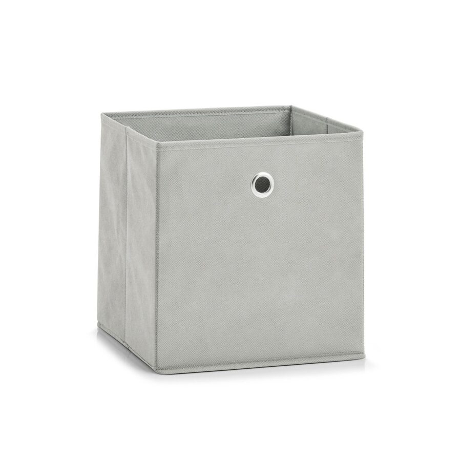 Aufbewahrungsbox, Vlies, hellgrau