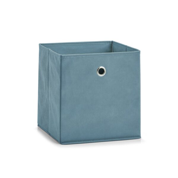 Aufbewahrungsbox, Vlies, rauchblau