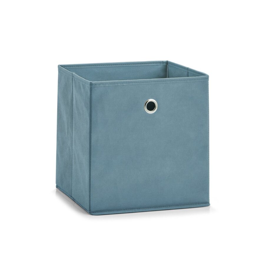 Aufbewahrungsbox, Vlies, rauchblau