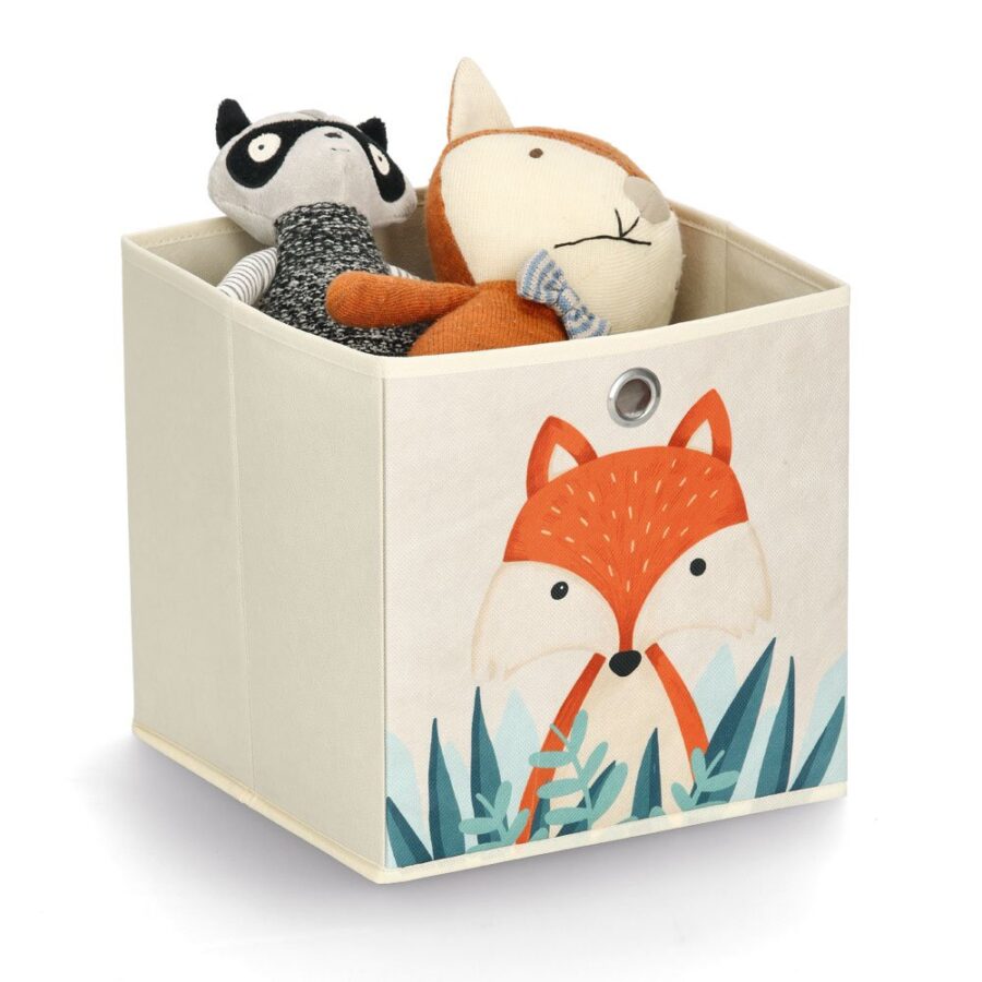 Aufbewahrungsbox "Fuchs", Vlies, beige – Ansicht 5