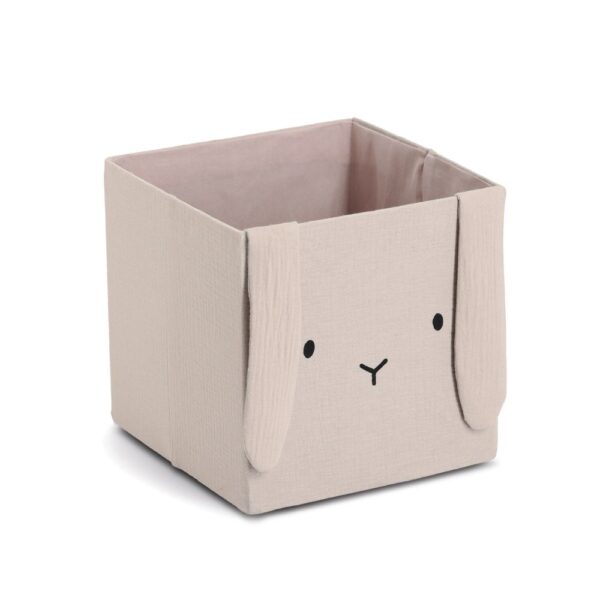 Aufbewahrungsbox "Hase", Musselin,