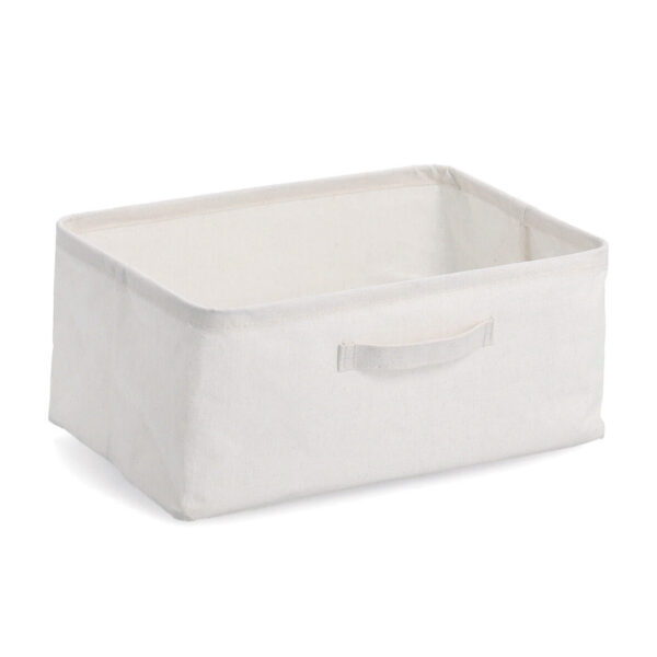 Aufbewahrungsbox, Polyester/Baumwolle, creme