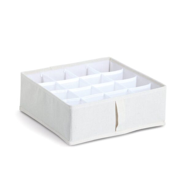 Aufbewahrungsbox mit 16 Fächern, Polyester/Vlies,