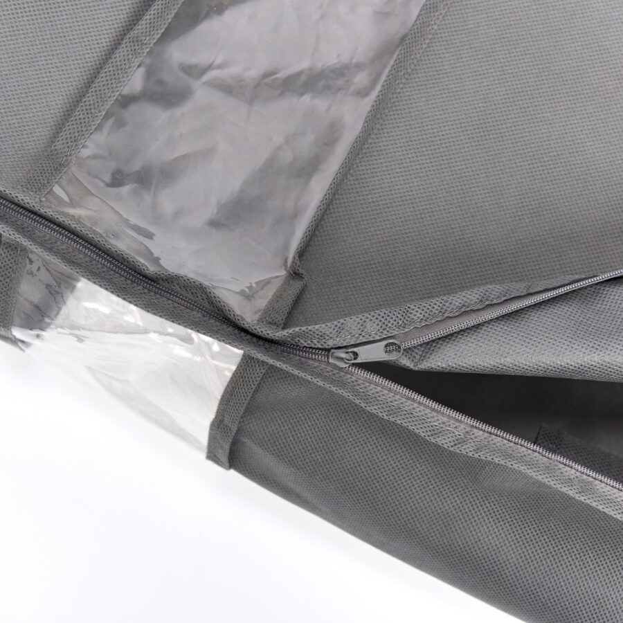 Aufbewahrungstasche, Vlies, grau – Ansicht 2