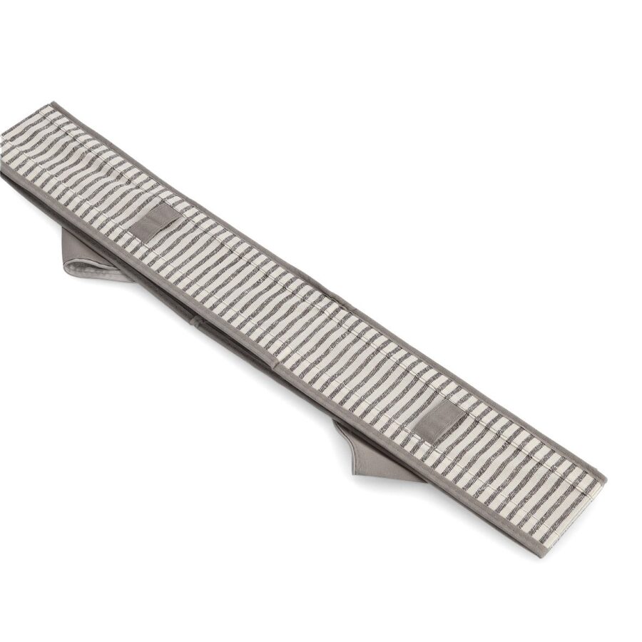 Aufbewahrungsbox "Stripes",12 Fächer, Vlies, beige – Ansicht 3