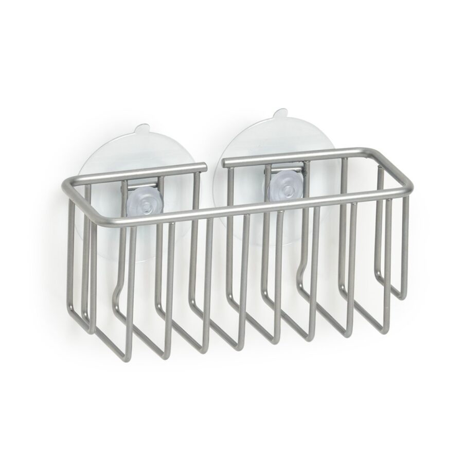 Schwammhalter m. Saugnäpfen, Metall