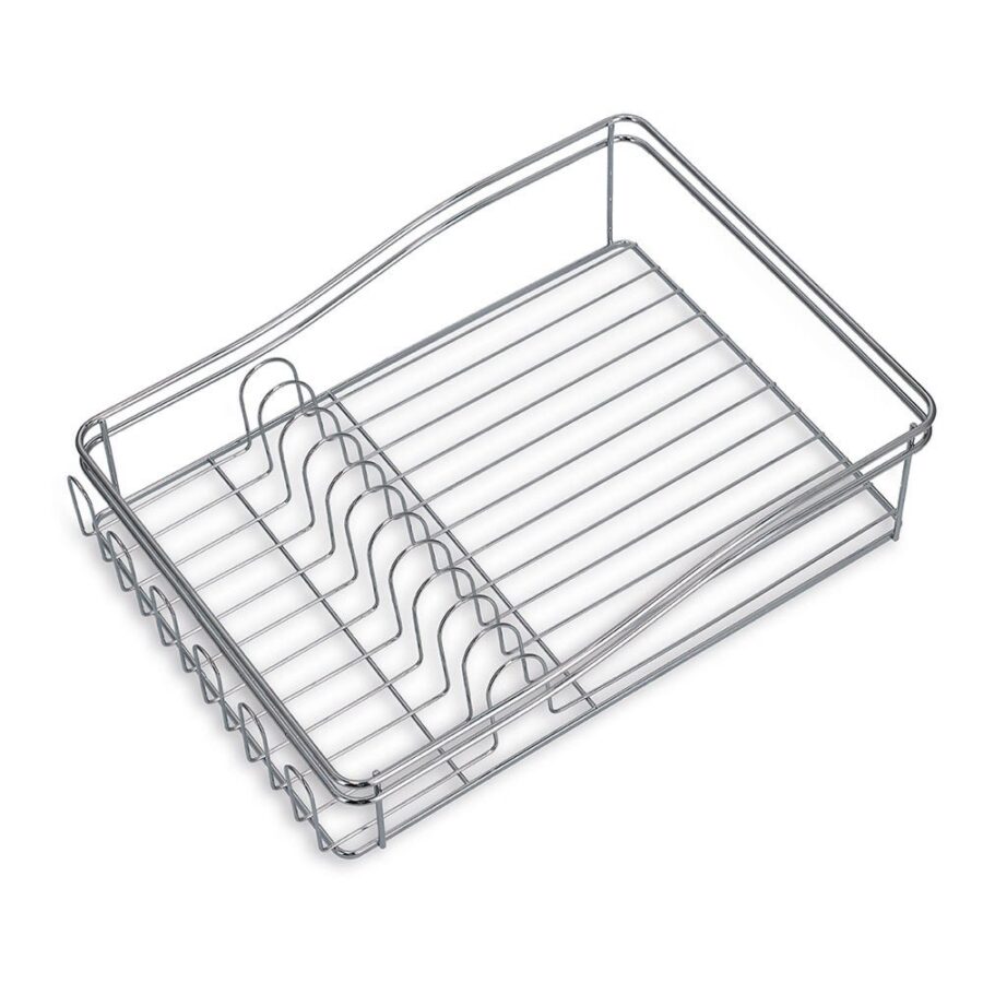 Geschirrabtropfständer, Metall verchromt/ – Ansicht 7