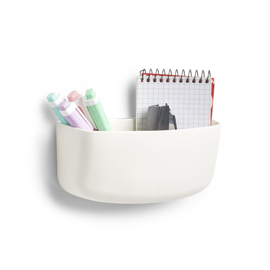 Utensilienhalter, Kunststoff, weiß – Ansicht 4