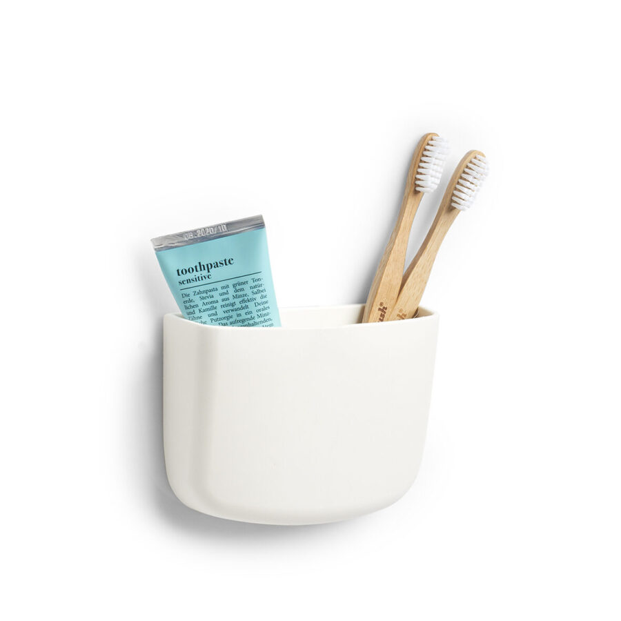 Utensilienhalter, Kunststoff, weiß – Ansicht 7