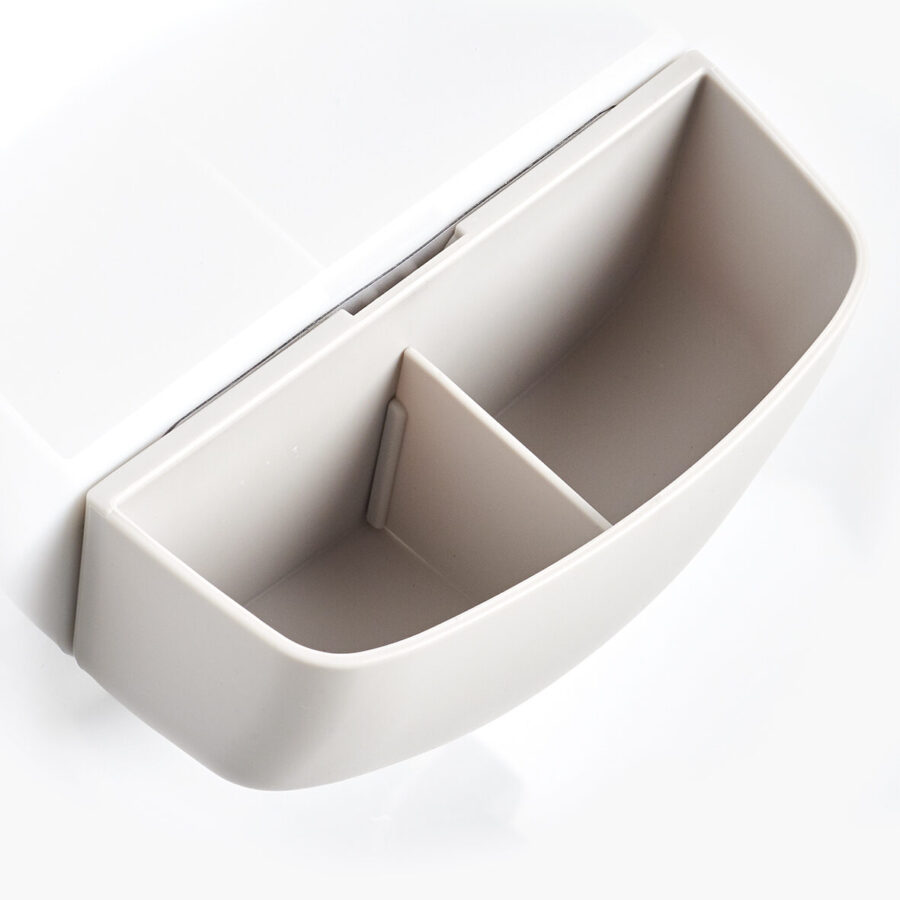 Utensilienhalter, Kunststoff, grau – Ansicht 4