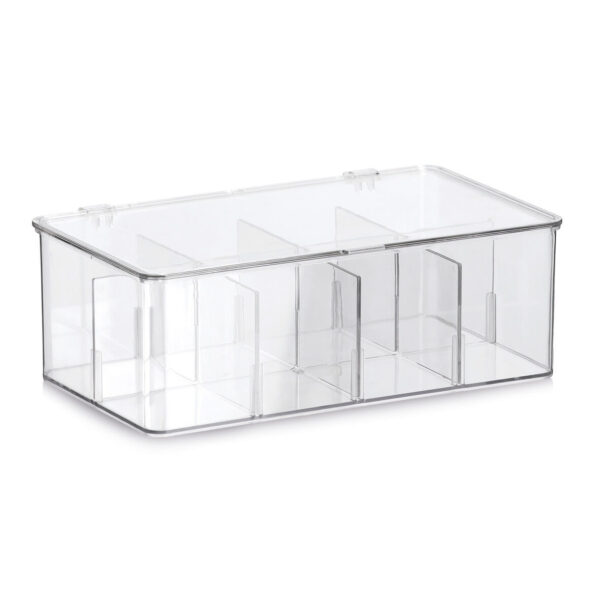 Organizer mit 8 Fächern, Kunststoff