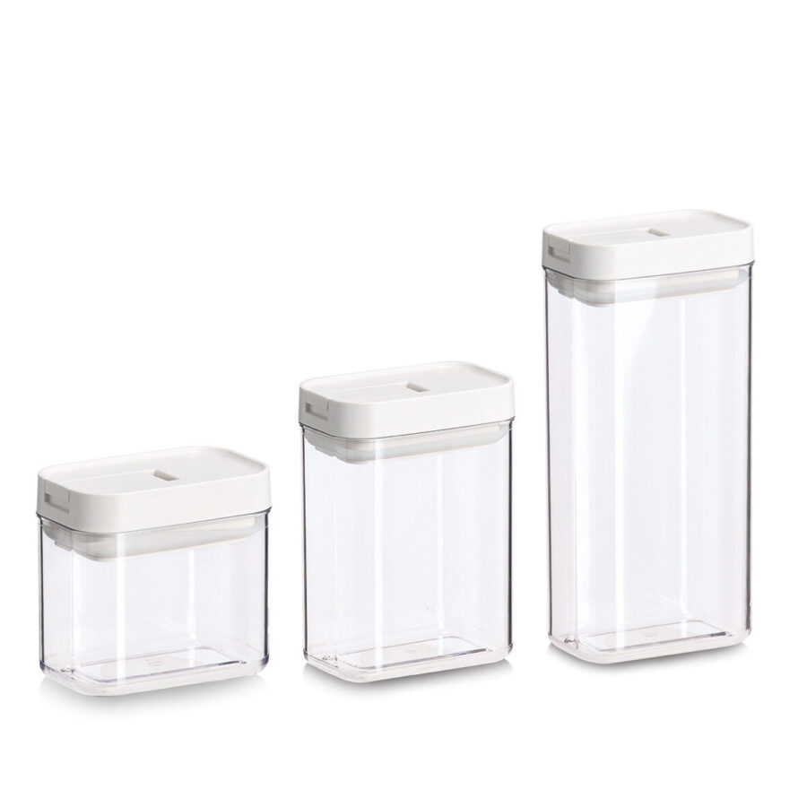 Vorratsdose, 1100 ml, Kunststoff, creme – Ansicht 3