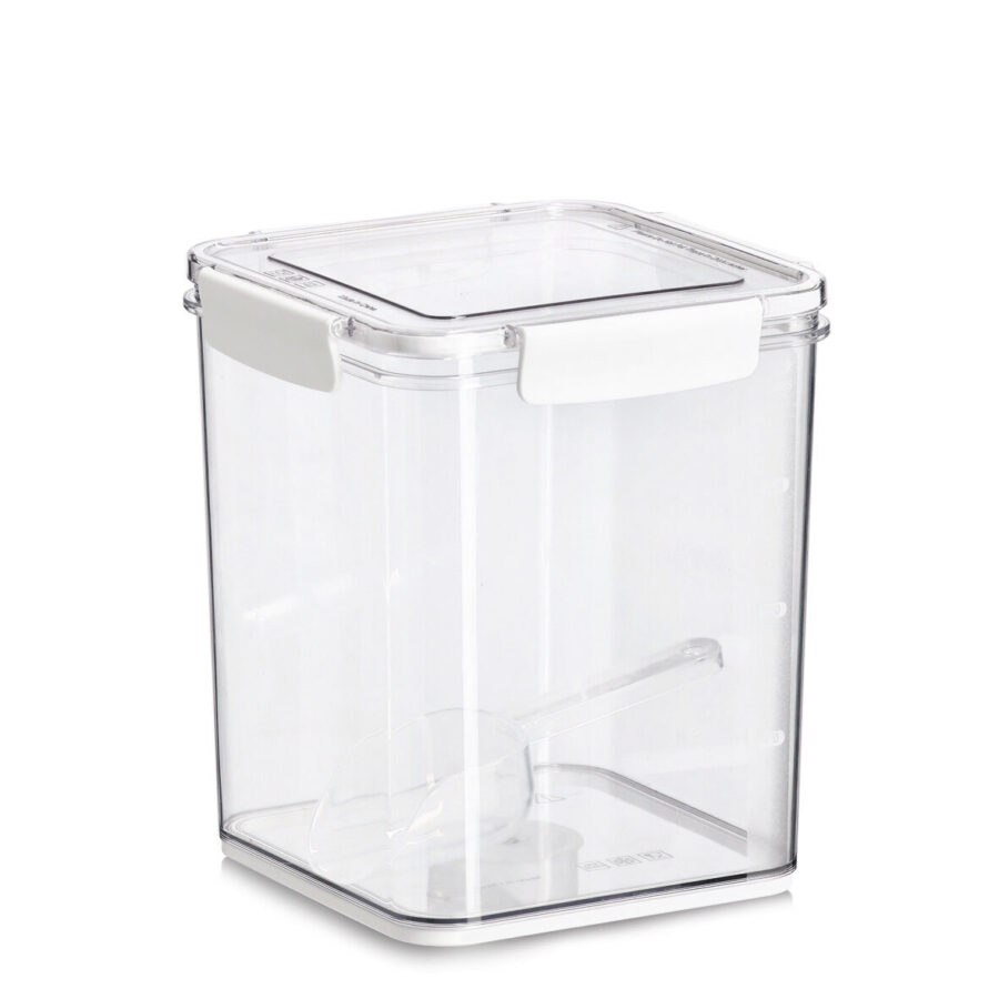 Vorratsdose mit Löffel, 4200 ml, Kunststoff