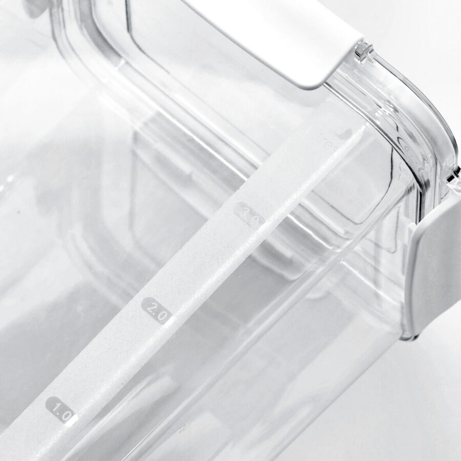 Vorratsdose mit Löffel, 4200 ml, Kunststoff – Ansicht 3