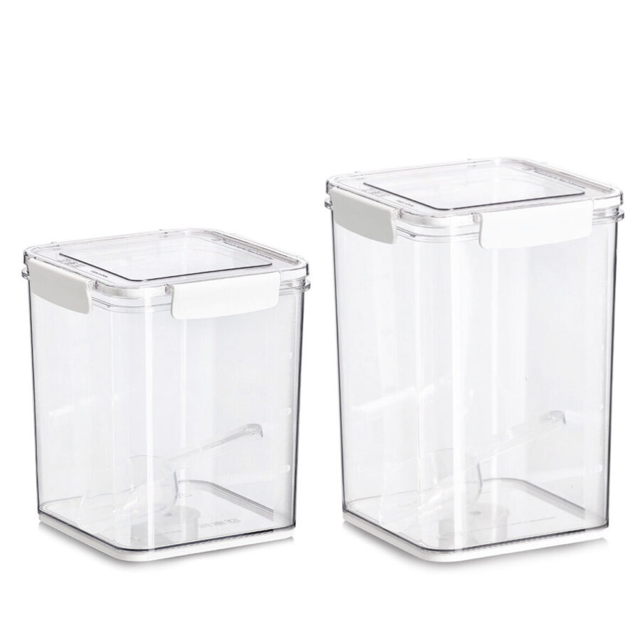 Vorratsdose mit Löffel, 5100 ml, Kunststoff – Ansicht 4