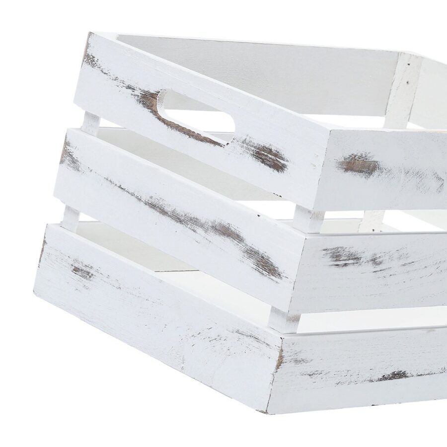 Aufbewahrungskiste "Vintage weiß", Holz – Ansicht 2