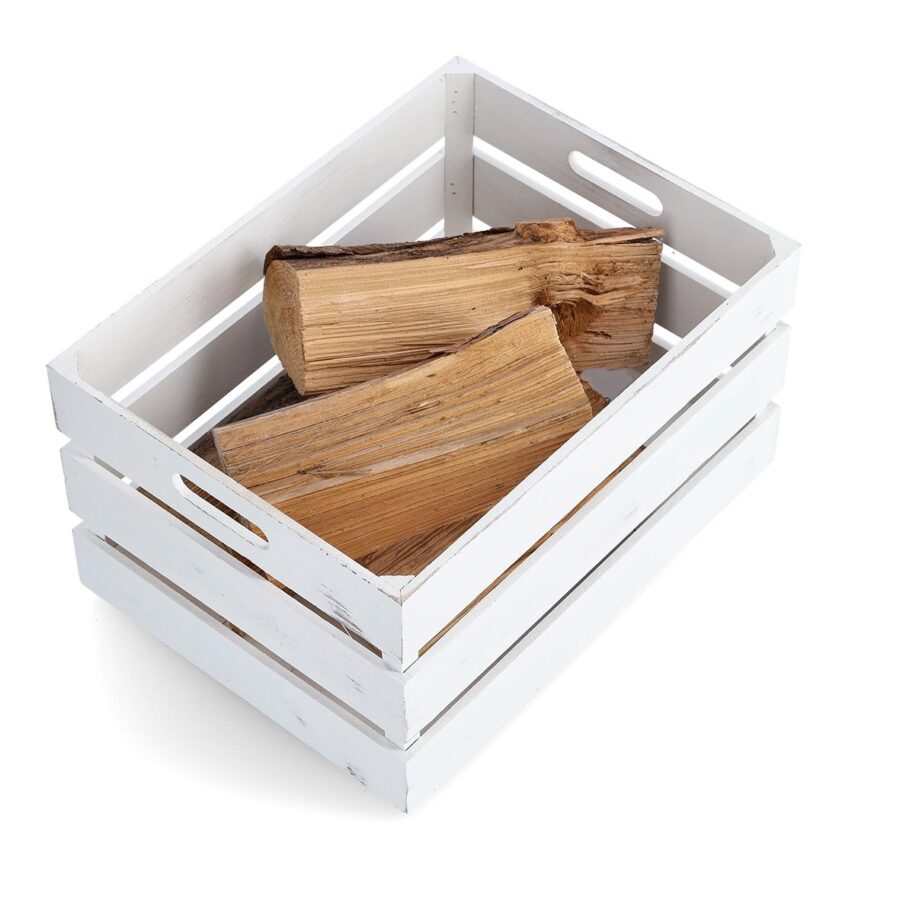 Aufbewahrungskiste "Vintage weiß", Holz – Ansicht 4