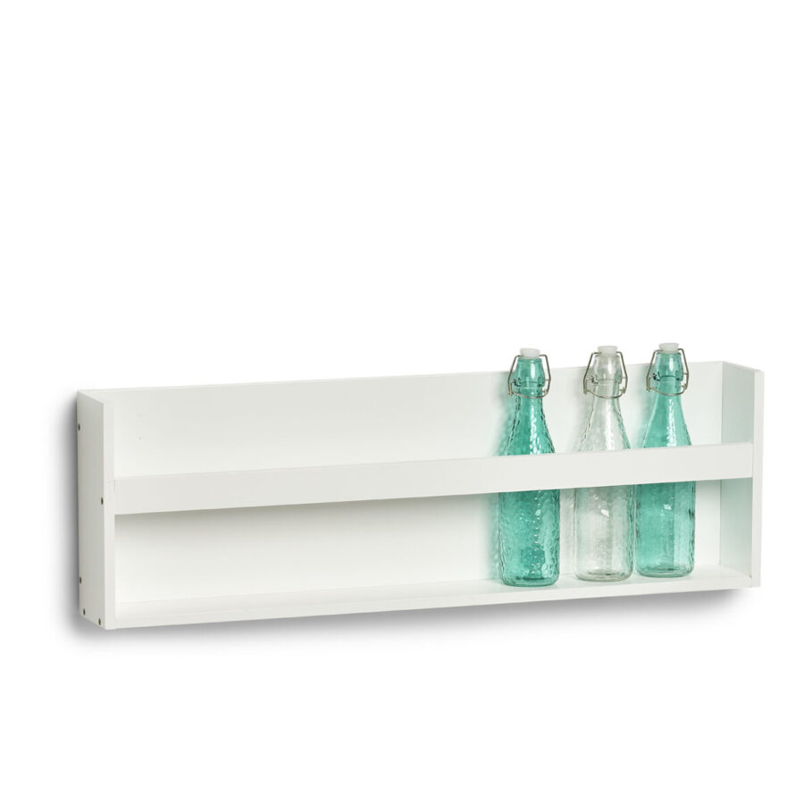 Wandregal, MDF, weiß – Ansicht 2