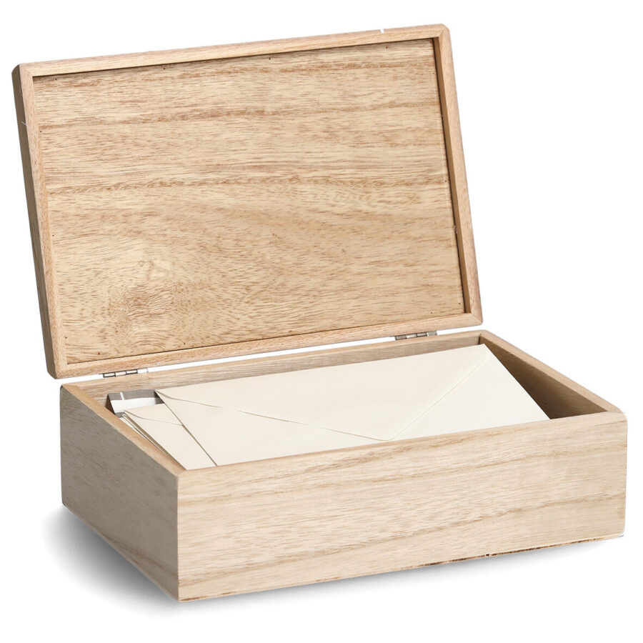 Aufbewahrungsbox "Black Mosaic", Holz – Ansicht 3