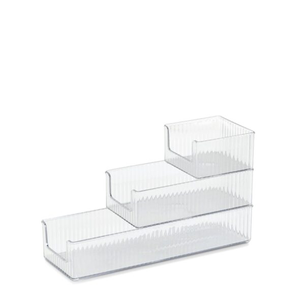 Utensilien-Organizer-Set, 3-tlg., Kunststoff