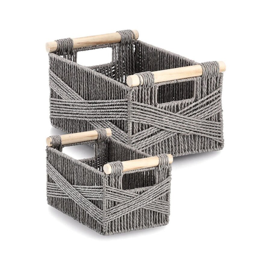 Aufbewahrungskorb, Kork/Baumwolle – Ansicht 6