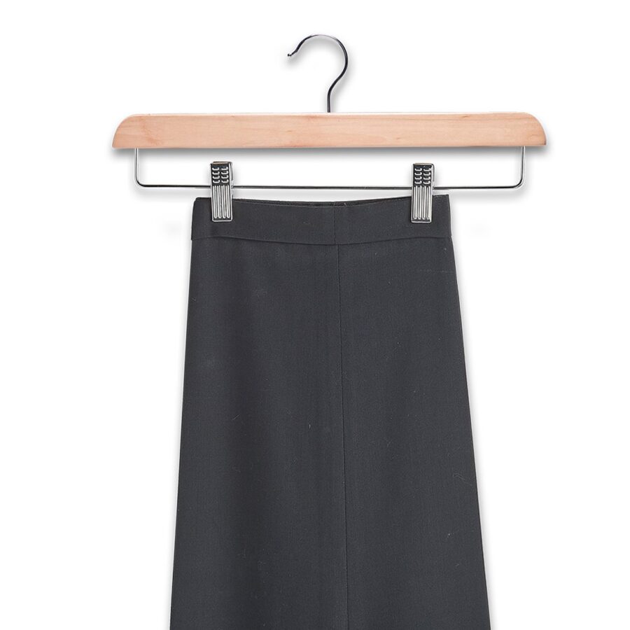 Rock-/Hosenbügel, Holz/Metall – Ansicht 2