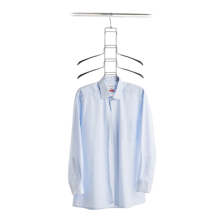 Mehrfach-Kleiderbügel, Metall/Kunststoff – Ansicht 2