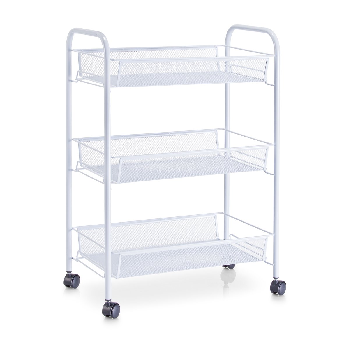 Rollwagen, Mesh, weiß