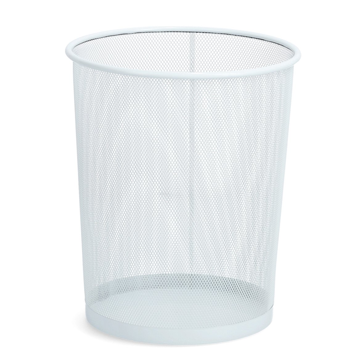 Papierkorb, Mesh, weiß