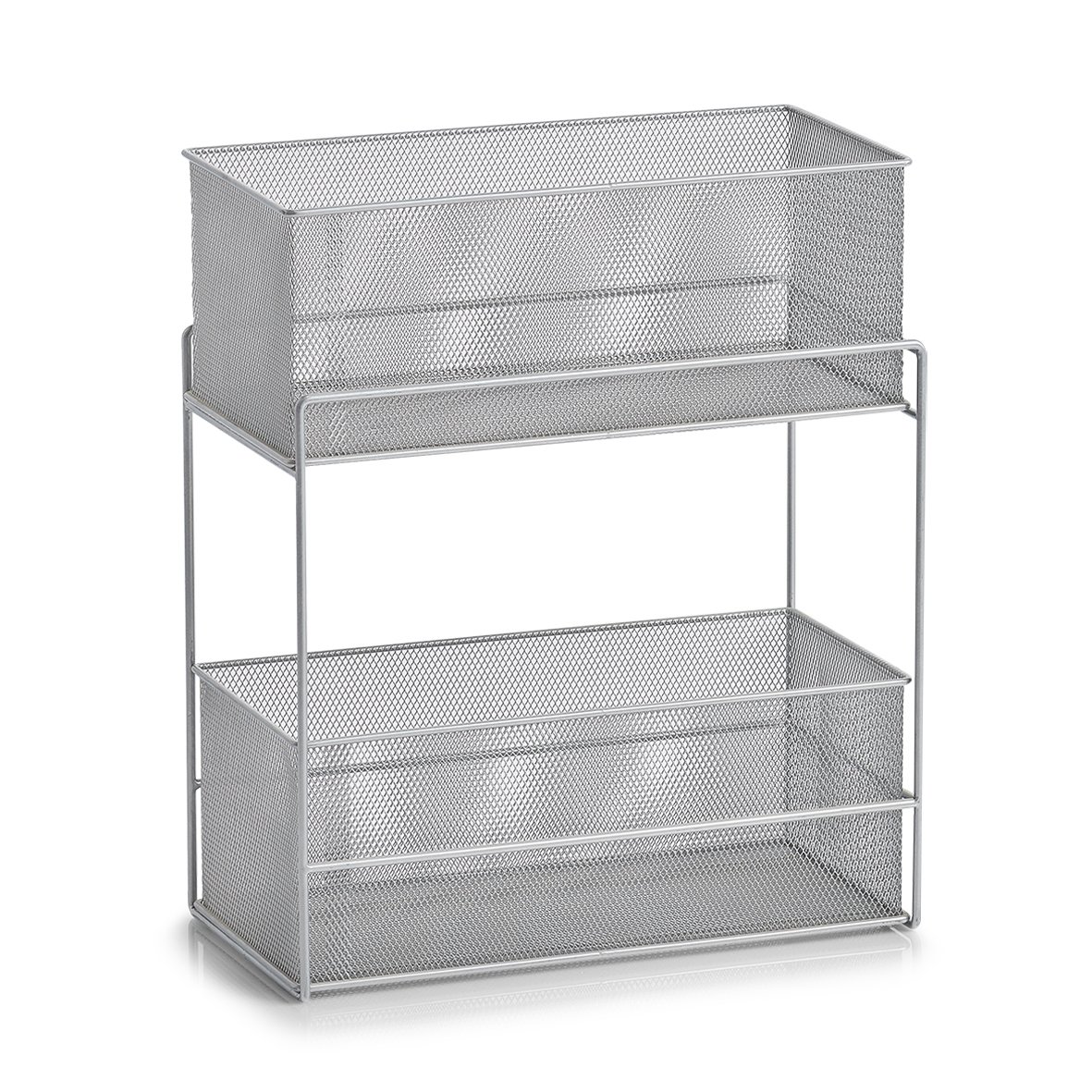 Etagenregal m. 2 Körben, Mesh