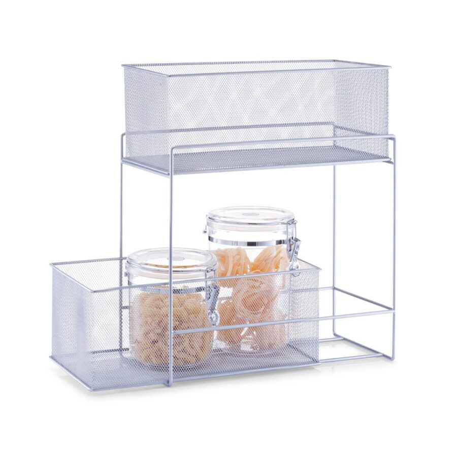 Etagenregal m. 2 Körben, Mesh – Ansicht 4