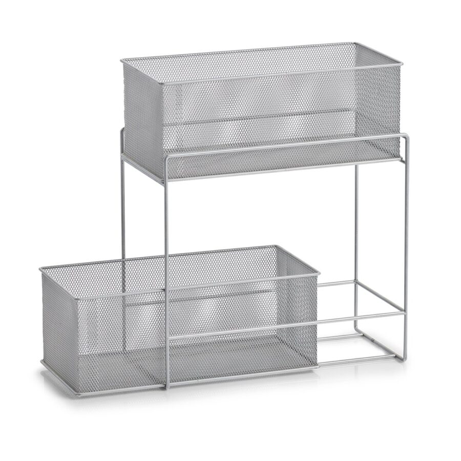 Etagenregal m. 2 Körben, Mesh – Ansicht 6