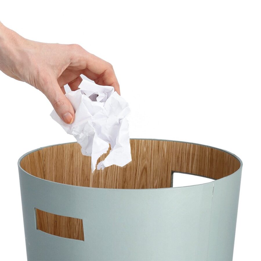 Papierkorb, Pappe, mint – Ansicht 2