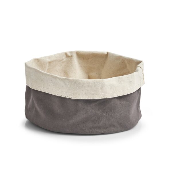 Brotbeutel, Baumwolle, taupe/creme