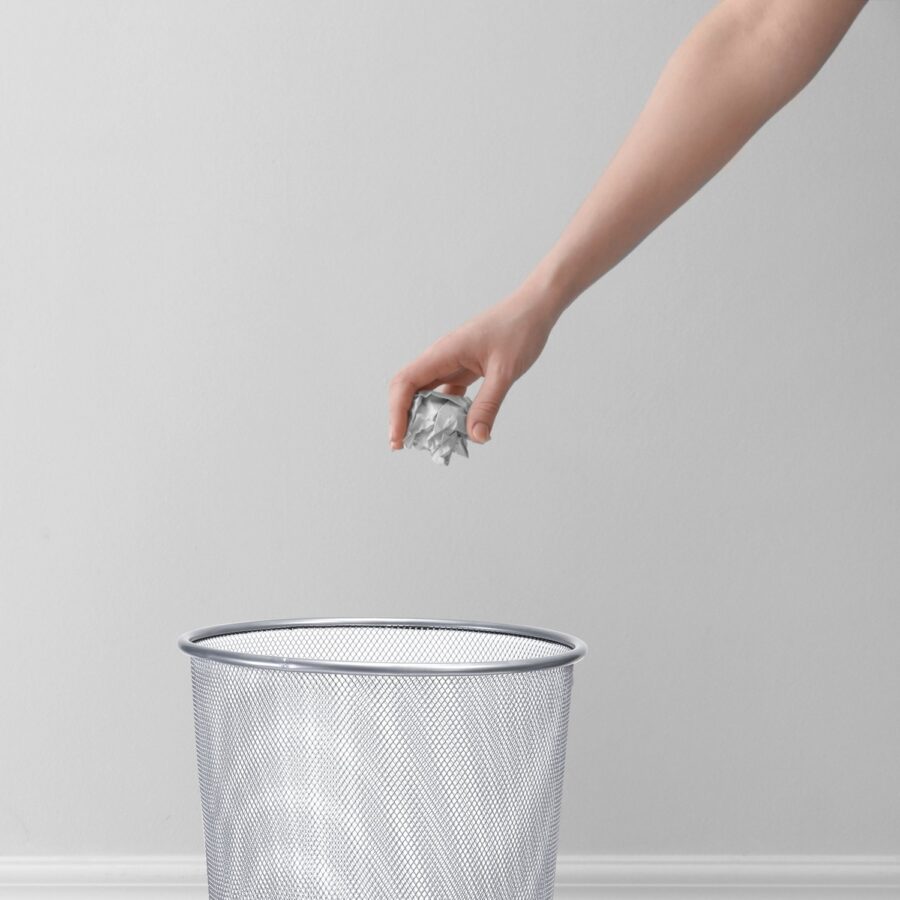 Papierkorb, Mesh – Ansicht 2