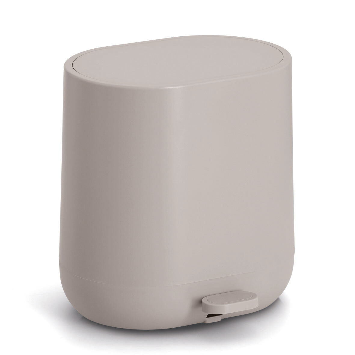 Treteimer mit Soft Close, 6 Liter, Kunststoff,