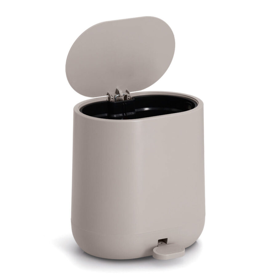 Treteimer mit Soft Close, 6 Liter, Kunststoff, – Ansicht 2