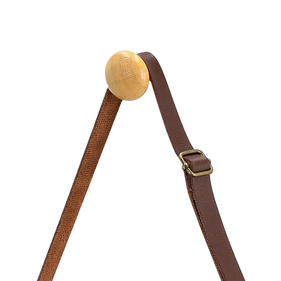 Wandspiegel, Bambus/Kunststoff – Ansicht 3